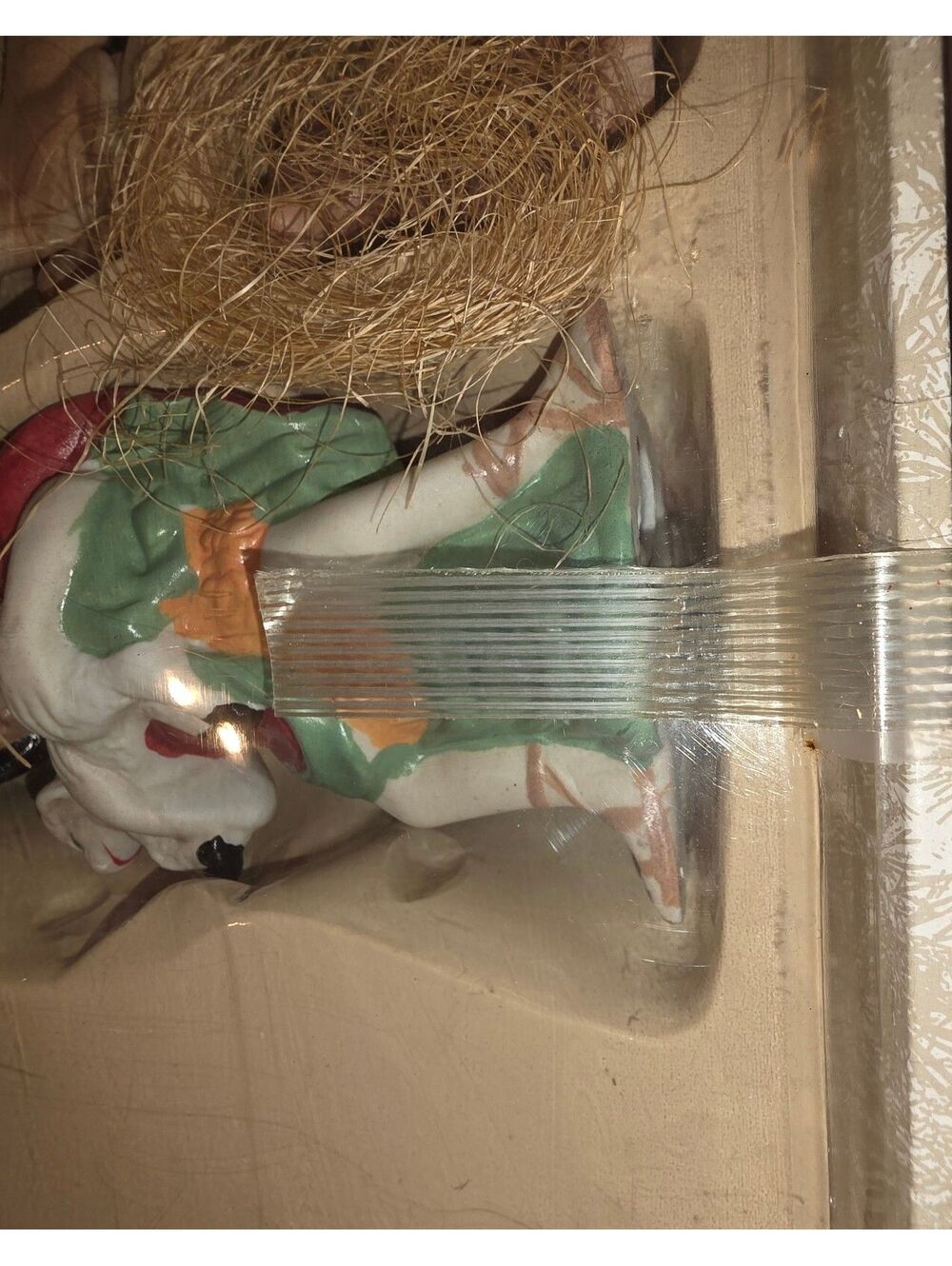 Vintage Trim A Home 12 Porcelain Nativity Figurines Set - Picture 2 of 7